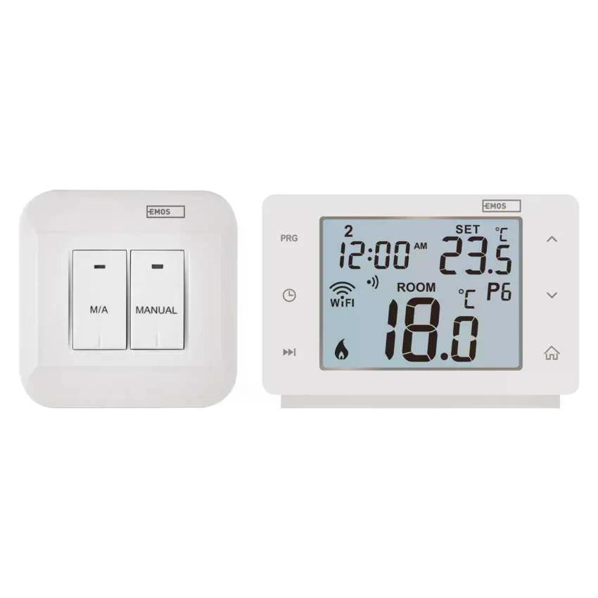 EMOS GOSMART P56211 – podsvícený displej a ovládání